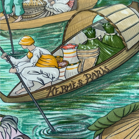 Hermes Accessories - Rare Hermes
Sarasvati Silk Scarf